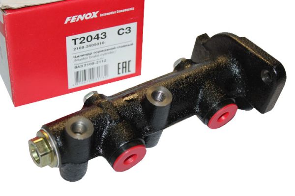 Циліндр головний гальмівний ВАЗ 2108 2108-3505010М (T2043) (вир-во FENOX) 