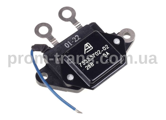 Регулятор напряжения КАМАЗ ЕВРО 28V 5A (генератор 40.3771) 7352.3702-02 (пр-во КЗАЭ)