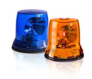 Маяк проблисковий жовтий Спектр 12-24В  (вир-во CПЕКТР)