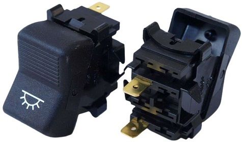 Вимикач освітлення салону ГАЗ, ЗІЛ, КАМАЗ, МАЗ, ПАЗ, БелАЗ ВК343-01.08 (вир-во Автоарматура)