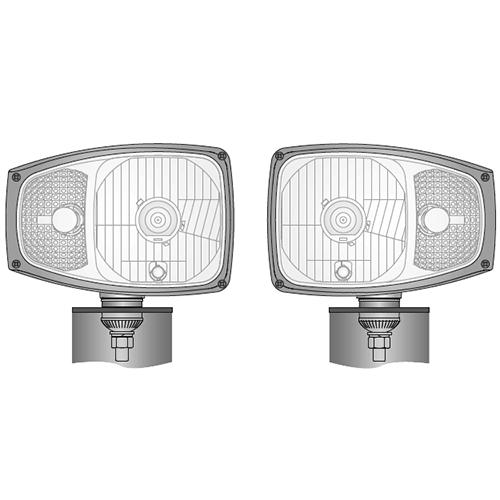 Фара головного світла з нижнім розташуванням кронштейна RGV1B.52400/RGV1B.52410 (вир-во WESEM)